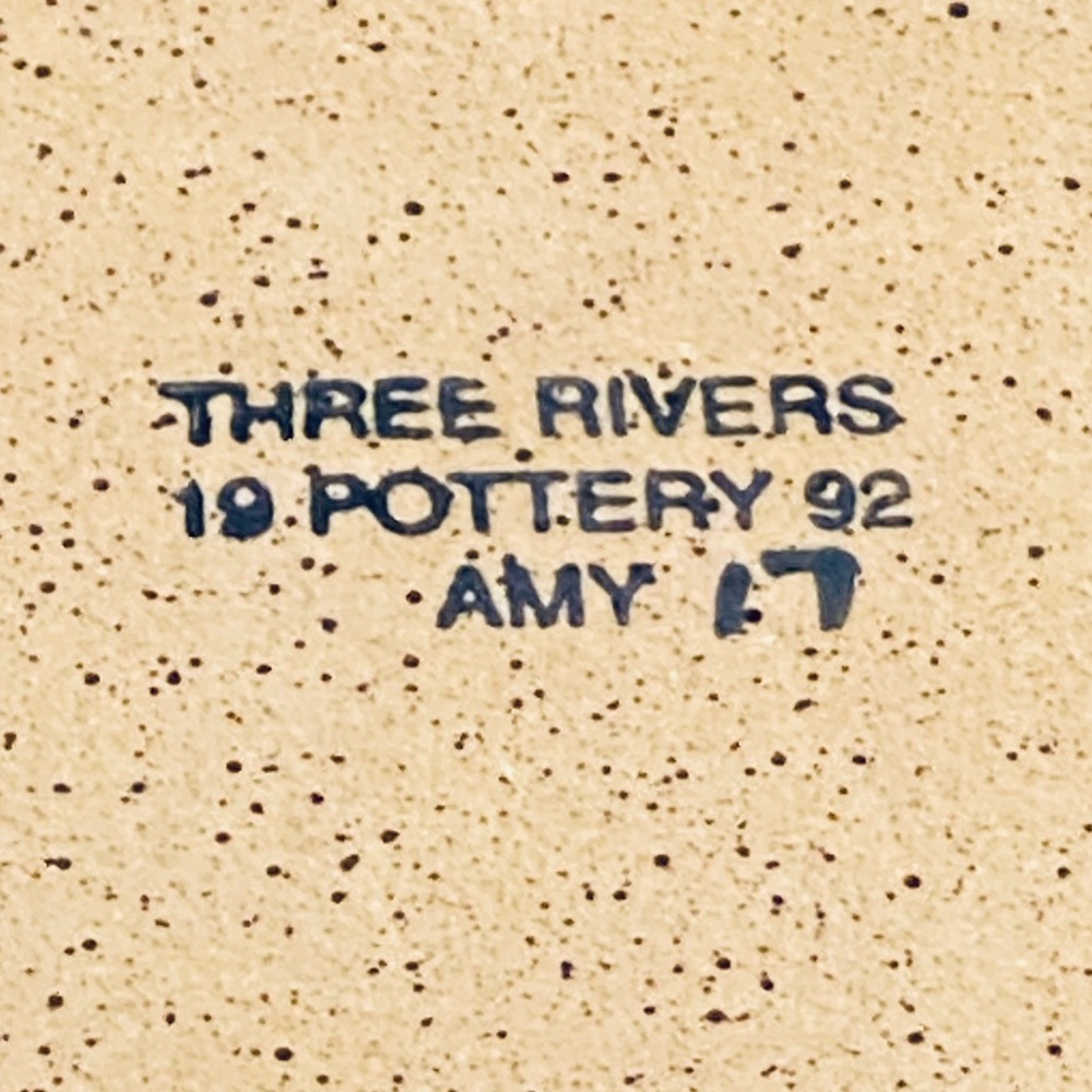 🍁🌟4xHP🌟NWOT VTG 90s Fluted Pie Plate Three Rivers - Picture 7 of 7